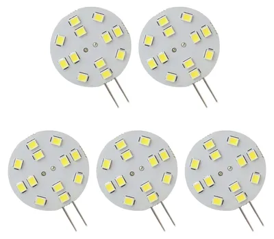 Produktbild von Spectrum G4 LED Stecklampe 2W 230lm 6000K Kaltweiß 12V 5 Stück