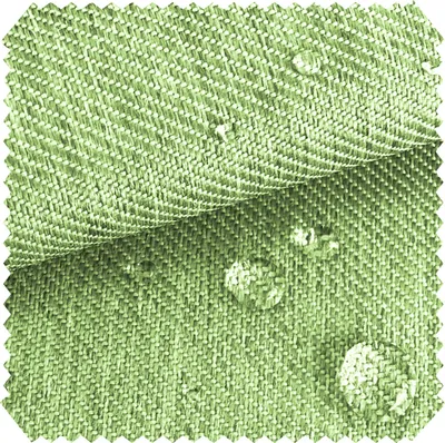 Produktbild von novely® OXFORD 350D Outdoor-Stoff im Leinen-Look - Mélange Polsterstoff - Wasserabweisende Meterware 1lfm - Farbe: 24 Hellgrün 19