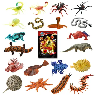 Produktbild von Toxic Creatures Sammelfiguren - Planet Wow Figur - Alle 20 Figuren