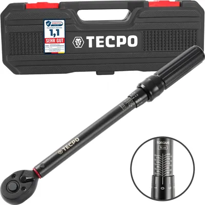 Produktbild von TECPO Drehmomentschlüssel 1/4" 10-50 Nm