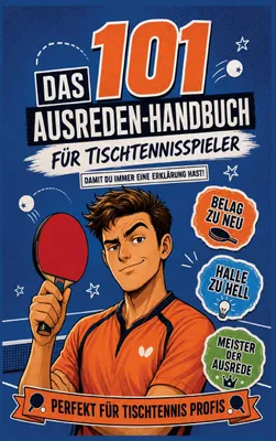 Produktbild von Das 101 Ausreden Handbuch für Tischtennis Spieler