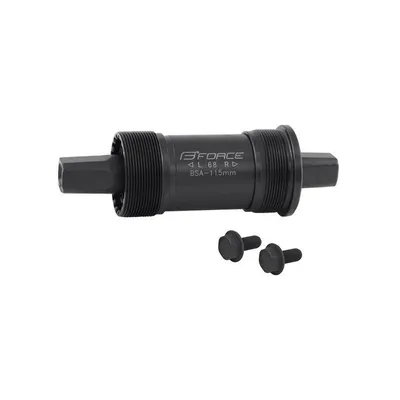 Produktbild von Force 4-Kant Stahl Tretlager mit BSA Gewinde Länge 118 mm