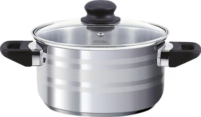 Obrázok produktu pre SSW Panvica na olivy s pokrievkou, nerezová oceľ, Ø 20 cm 3,6 l