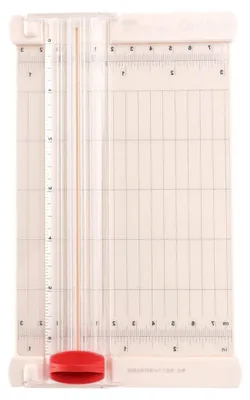 Produktbild von Papierschneider Falzbrett Kartenmacher Schneidwerkzeug Papiertrimmmaschine Zum Basteln Zuschneiden Und von Geschenkboxen Umschlägen aus