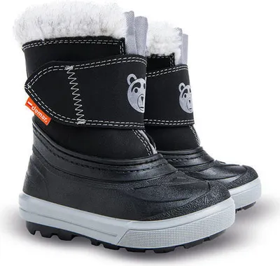 Produktbild von DEMAR Kinder StiefelMädchen Schneeschuhe Winterstiefel Boots Winterschuhe gefüttert BEAR C schwarz 22/23