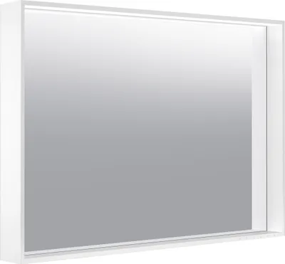 Produktbild von Keuco Lichtspiegel X-LINE mit Spiegelheizung 1000 x 700 x 105 mm trüffel