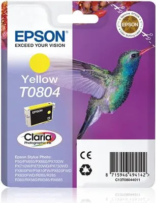 Immagine prodotto di Epson C13T08044021 Cartuccia Ink Jet per R265 R360 Giallo