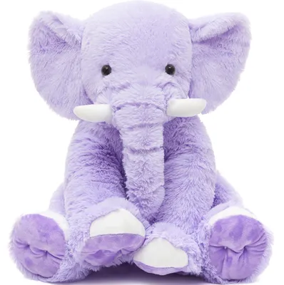 Plüsch-Elefant XXL 50 cm lila, Kuscheltier für Kinder