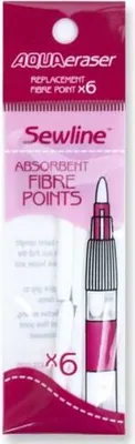Produktbild von Sewline FAB50025 Aqua Eraser Refill, 6 Faserspitzen für den Radierer auf Wasserbasis