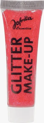 Produktbild von Jofrika 711142 Glitter Make-up, rot (20 ml)
