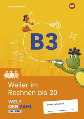 Produktbild von Welt der Zahl Inklusiv. Inklusionsheft B3: Weiter im Rechnen bis 20