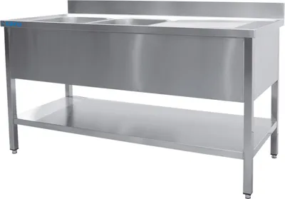 Produktbild von Saro Spültisch 2 Becken, Links - B 1400 X T 700 Mm