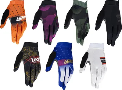 Obrázek produktu pro Rukavice Leatt MTB 1.0 GripR červené, velikost S
