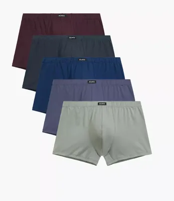 Produktbild von Herren-Boxershorts Atlantic enge Passform Baumwolle grün rot blau L