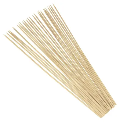 Image de Lot De 100 Brochettes En Bois 25 Cm - Metaltex