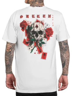 Obrázok produktu pre Tričko Sullen Clothing – model "Bluffing", farba: biela, veľkosť M