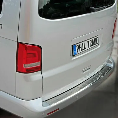 Produktbild von Ladekantenschutz Edelstahl MIT ABKANTUNG für VW T5 / VW T6 ab 2003