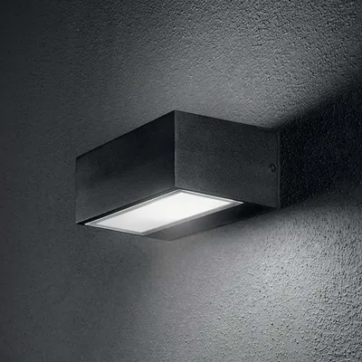 Produktbild von Ideal Lux Wandleuchte Twin Ap1 Schwarz