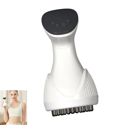 Produktbild von 4-in-1Lymphdrainage-Massagegerät,Anti-Cellulite,Tool mit Wärme,Vibration,Rotlicht&Mikrostrom,glättet Haut,lindert Schmerzen,reduziert Dehnungsstreifen