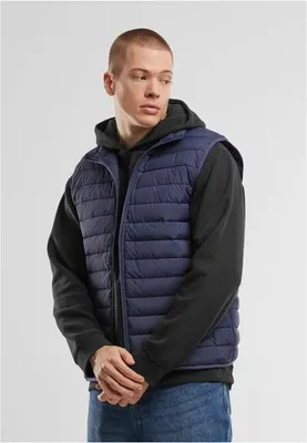Zdjęcie produktu dla Męska kamizelka Urban Classics Basic Light Weigh Vest navy - L