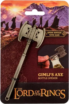 Productafbeelding van Lord of The Rings: Gimli's Bijl Flesopener