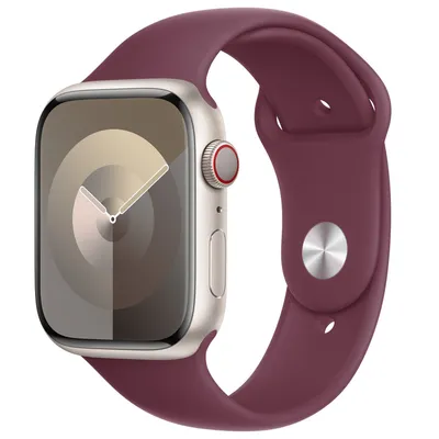 Immagine prodotto di Apple MT3Y3ZM/A Cinturino Sport per Apple Watch 45 mm S/M Bacca