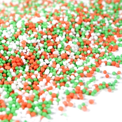 Produktbild von Streuselheld Christmas 120g Streusel zum Dekorieren und Verzieren von Gebäck aller Art wie Torten Kuchen Keksen Zuckerstreusel