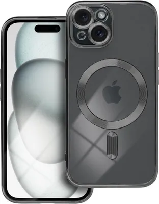 Produktbild von Case passend für iPhone 15 Electro Mag Cover kompatibel mit MagSafe black