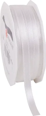 Produktbild von PRÄSENT Satinband Uni 6 mm x 50 m Dekoband Geschenkband Schleifenband