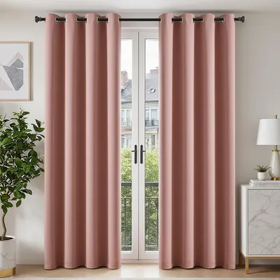 Produktbild von Verdunkelungsrollos, Set mit 2 Stück, 245 x 140 cm, Rosa