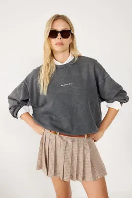 Produktbild von Oversize-Sweatshirt, Anthracite, XS