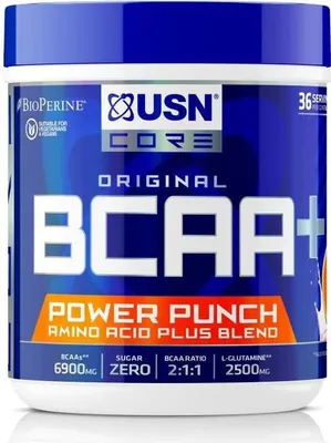 Produktbild von USN BCAA Power Punch (400g) Watermelon - Aminosäuren - BCAA