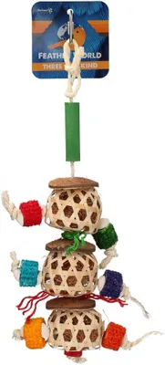 Imagen del producto de Conjunto de plumas decorativas, de 3 piezas, de colores variados, para la decoración de interiores