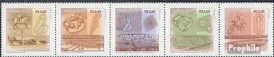 Produktbild von Briefmarken Brasilien 2012 Mi 4052-4056 Fünferstreifen (kompl.Ausg.) postfrisch Sportstätten