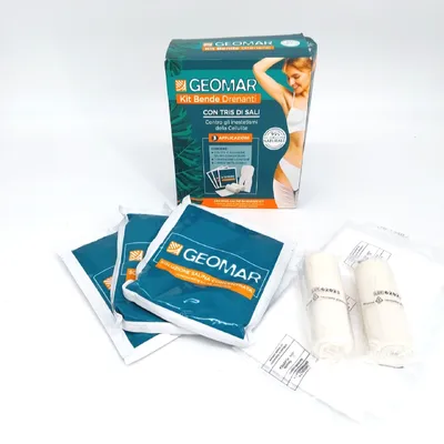 Image de Kit GEOMAR avec bandages de drainage anti-cellulite