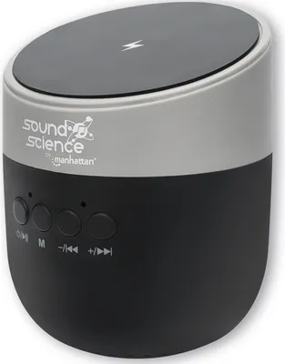 Zdjęcie produktu dla Manhattan 165051 MANHATTAN Bluetooth-Lautsprecher mit Induktionsladepad