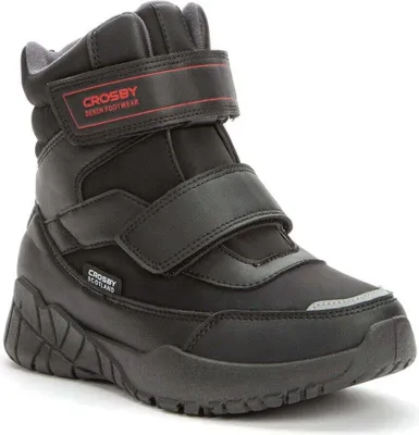 Image de Bottines garçon Crosby 228128/03-01 Couleur : Noir Taille : 34