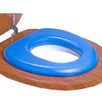 Produktbild von reer 4811.1, Verlängert, Weicher Toilettensitz, Blau, PVC, 280 mm, 67 mm