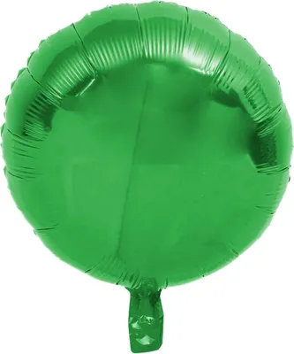 Produktbild von Folienballon rund, Grün, ca. 45 cm