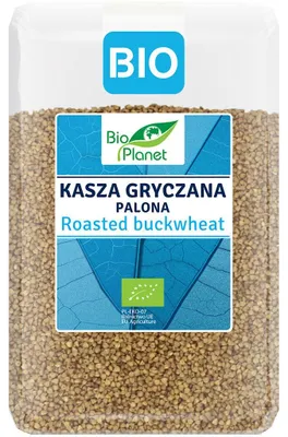 KASZA GRYCZANA PALONA BIO 2 kg - BIO PLANET