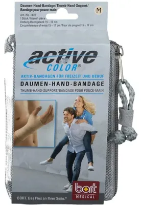 Zdjęcie produktu dla Bort ActiveColor podparcie kciuka beżowy rozmiar M,