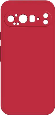 Produktbild von Hülle für Google Pixel 9 Pro - Phonesta Color Silikon Back Cover - Rot