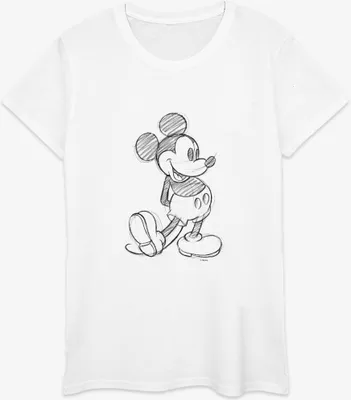 Produktbild von Disney - T-Shirt für Damen BI48193 (S) (Weiß)