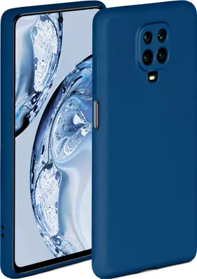 Produktbild von Soft-Case für Xiaomi Redmi Note 9 Pro, Farbe:Horizontblau