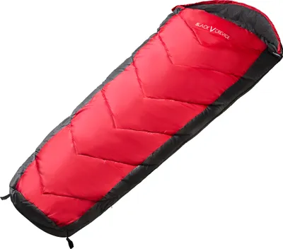 Produktbild von BLACK CREVICE - Kinder & Jugend Mumien Schlafsack - Länge 165 cm - Farbe: Rot