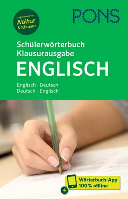 Produktbild von PONS Schülerwörterbuch Klausurausgabe Englisch