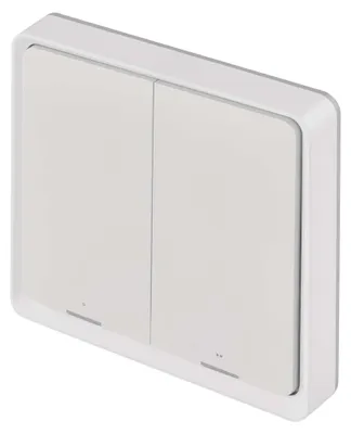 GoSmart Přenosný ovladač scén IP-2002ZW, ZigBee 3.0, 2-tlačítkový