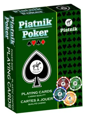 Produktbild von Piatnik 00 1322 1112 - Pro Poker, grün