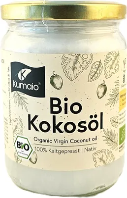 Produktbild von Kumaio®BIO Natives Kokosöl 500ml -