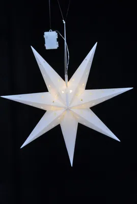 Immagine prodotto di Stella di Natale a LED 60x21 cm - 12 LED bianco caldo